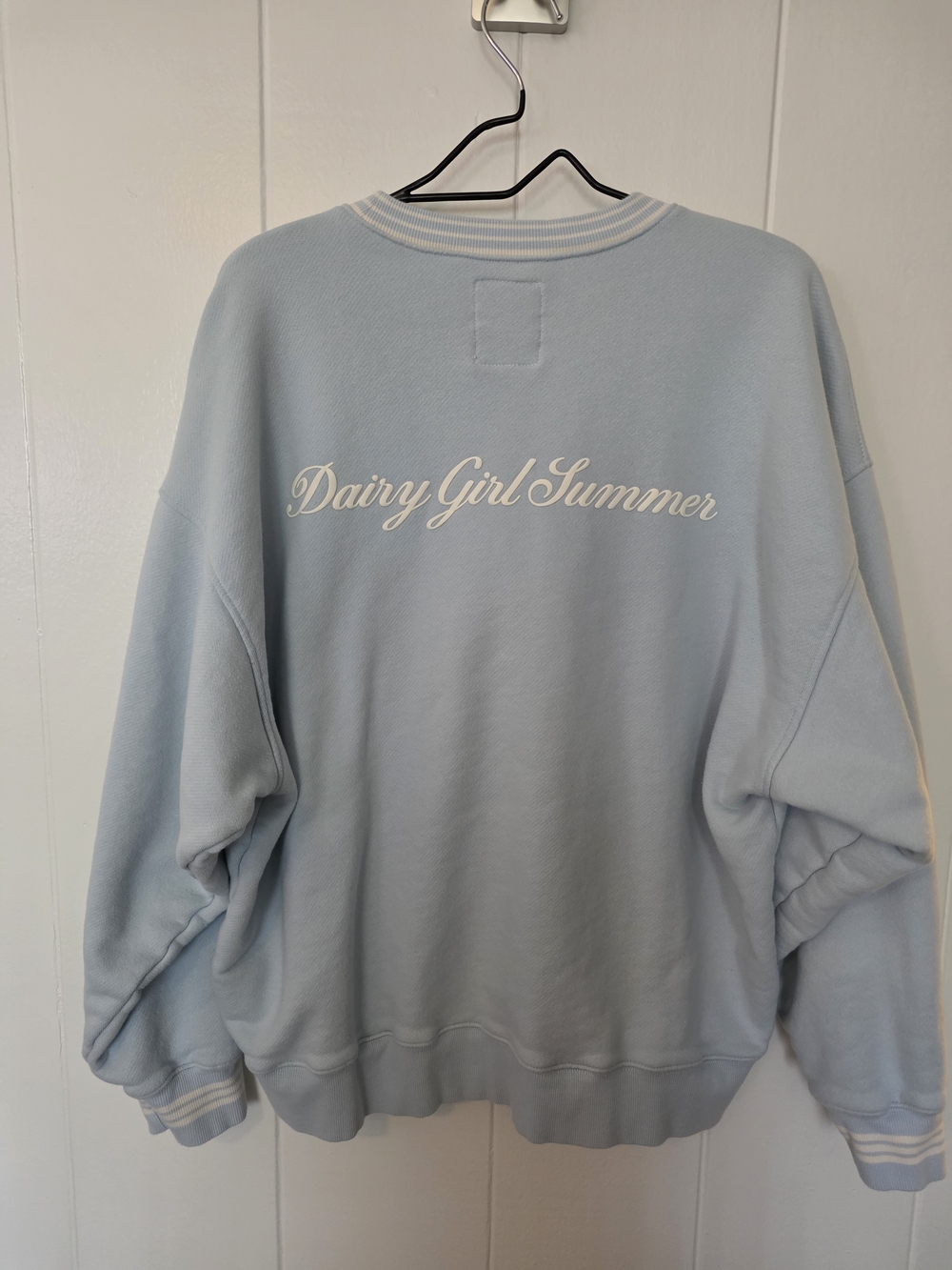 Dairy Boy "Dairy Girl Summer" 2024 Sweatshirt Size L *Tiny Flaw*